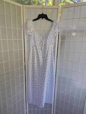 For Love & Lemons Sweet Escape Eyelet Slip Dress NWT Small